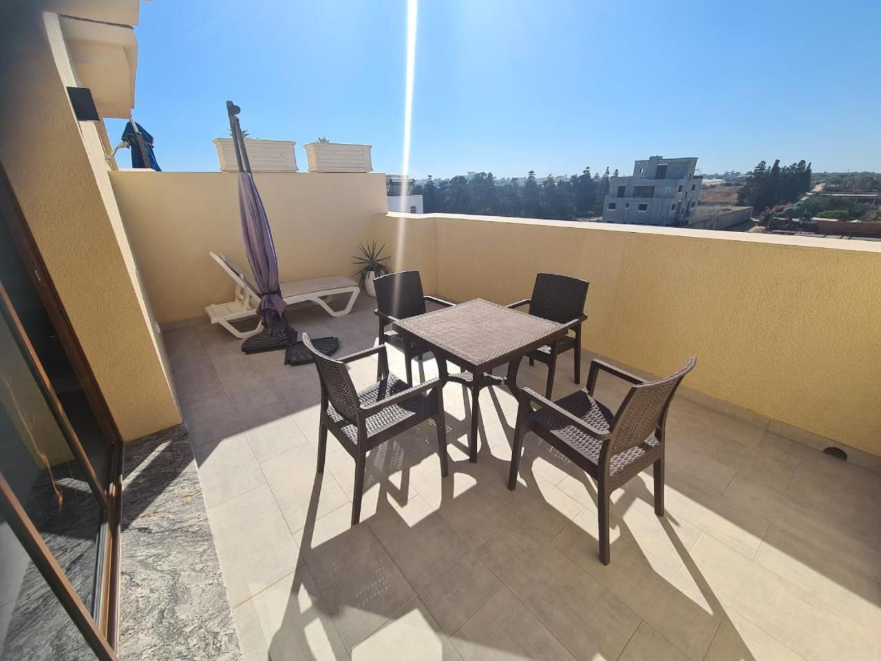 Mahdia - Baghdadi - Laourient Apartments, Restaurant, Cafe Exterior foto